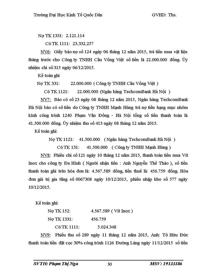 image for page Kế toán vốn bằng tiền