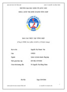 Báo cáo Thực Tập Tổng Hợp Công Ty Trách nhiệm hữu hạn Dược Phẩm Thiết Bị Y Tế Minh Quang