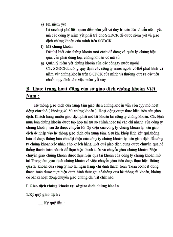 image for page TRÌNH BÀY NHỮNG VẤN ĐỀ CƠ BẢN VỀ SỞ GIAO DỊCH CHỨNG KHOÁN LIÊN HỆ THỰC TIỄN VIỆT NAM