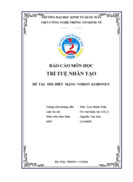 TÌM HIỂU MẠNG NƠRON KOHONEN