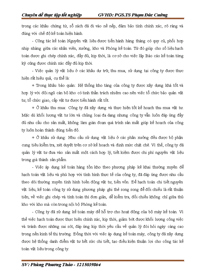 image for page Hoàn thiện kế toán nguyên vật liệu tại Công ty Trách nhiệm hữu hạn một thành viên Dệt 8-3