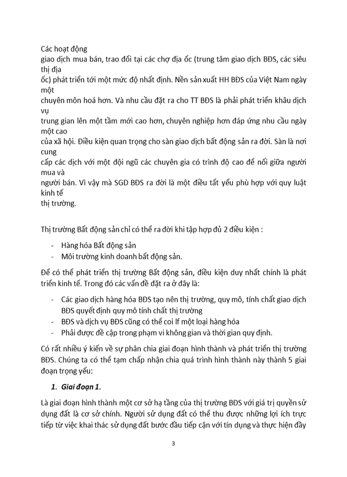 image for page Phân tích đặc trưng các giai đoạn phát triển của thị trường Bất động sản Liên hệ phân tích sự ra đời và phát triển của Thị trường Bất động sản Việt Nam
