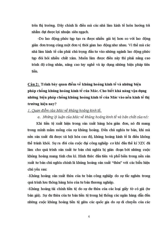 image for page Triết mác Phân tích quan điểm của C Mác về lượng giá trị 1 đơn vị hàng hóa hóa