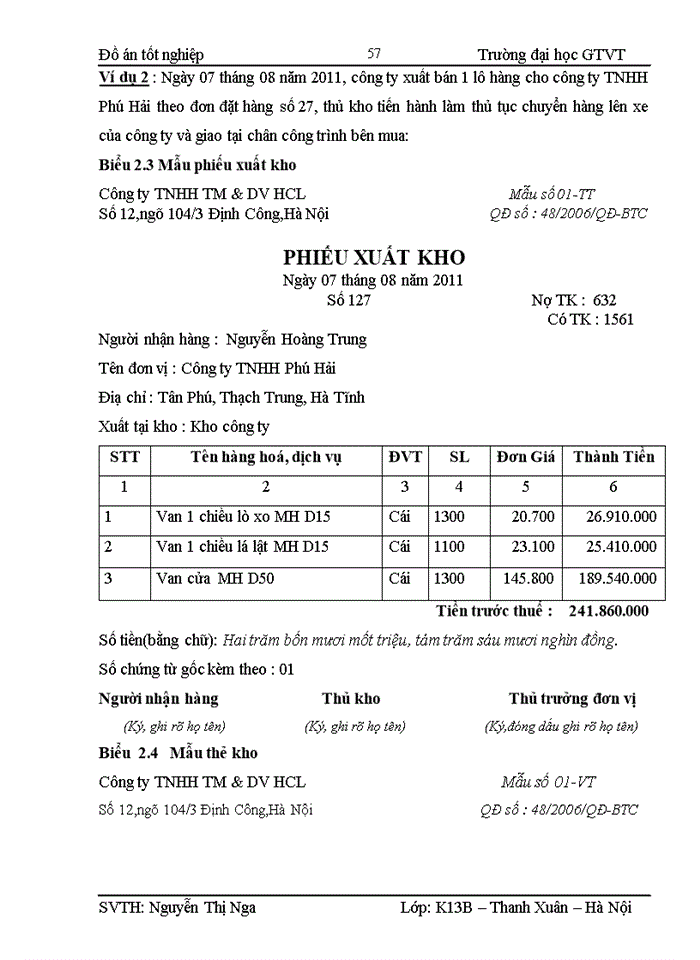 image for page Kế toán bán hàng và xác định kết quả kinh doanh tại Công ty Trách nhiệm hữu hạn thương mại và dịch vụ HCL