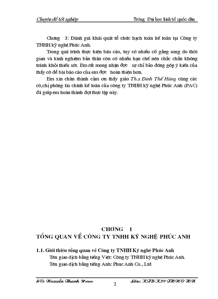 image for page Hoàn thiện kế toán bán hàng và xác định kết quả kinh doanh tại Công ty Trách nhiệm hữu hạn Kỹ Nghệ Phúc Anh