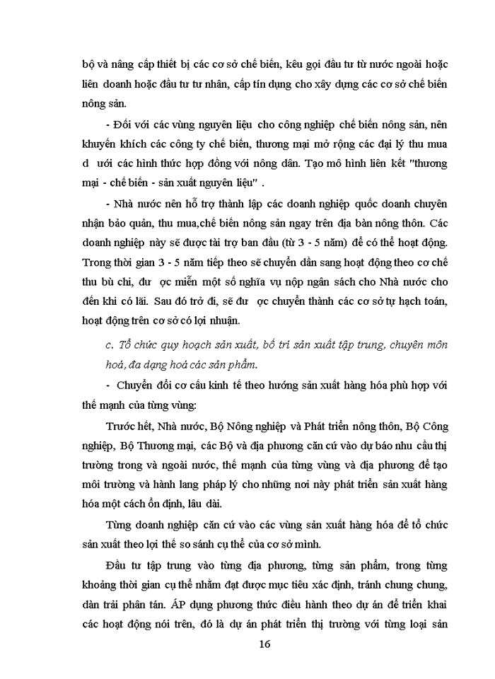 image for page Thực trạng và giải pháp cho vấn đề tiêu thụ nông sản ở Việt nam