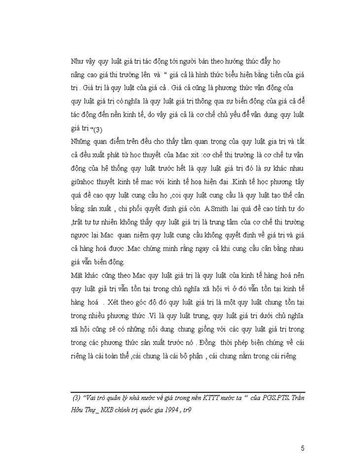 image for page Triết mác Về quy luật giá trị trong nền sản xuất hàng hóa và liên hệ với thực tiễn đổi mới kinh tế ở Việt Nam hiện nay