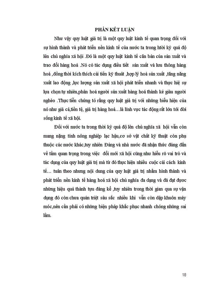image for page Triết mác Về quy luật giá trị trong nền sản xuất hàng hóa và liên hệ với thực tiễn đổi mới kinh tế ở Việt Nam hiện nay