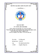 Tư tưởng Nước được độc lập mà dân không được hưởng hạnh phúc tự do thì độc lập cũng chẳng có nghĩa lý gì