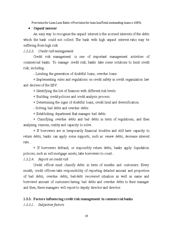 image for page Tiếng anh SOLUTIONS TO REDUCE CREDIT RISK IN AN BINH COMMERCIAL JOINT STOCK BANK HOANG QUOC VIET BRANCH