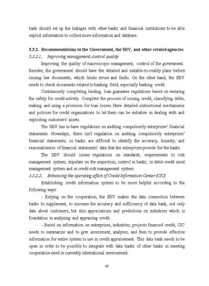 image for page Tiếng anh SOLUTIONS TO REDUCE CREDIT RISK IN AN BINH COMMERCIAL JOINT STOCK BANK HOANG QUOC VIET BRANCH