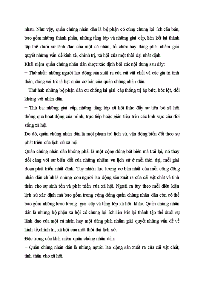 image for page Phân tích nội dung đường lối kháng chiến của Đảng công sản Việt Nam trong cuộc kháng chiến chống Pháp 1946 - 1954 và những bài học về vai trò và sức mạnh quần chúng nhân dân trong xây dựng và bảo vệ Tổ quốc ngày nay