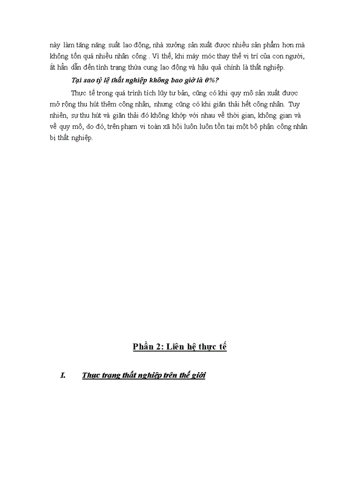 image for page Triết mác Lý luận chủ nghĩa Mac-Lenin về thất nghiệp