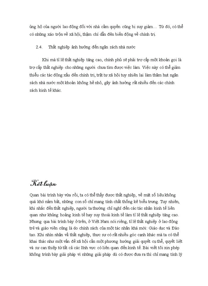 image for page Triết mác Lý luận chủ nghĩa Mac-Lenin về thất nghiệp