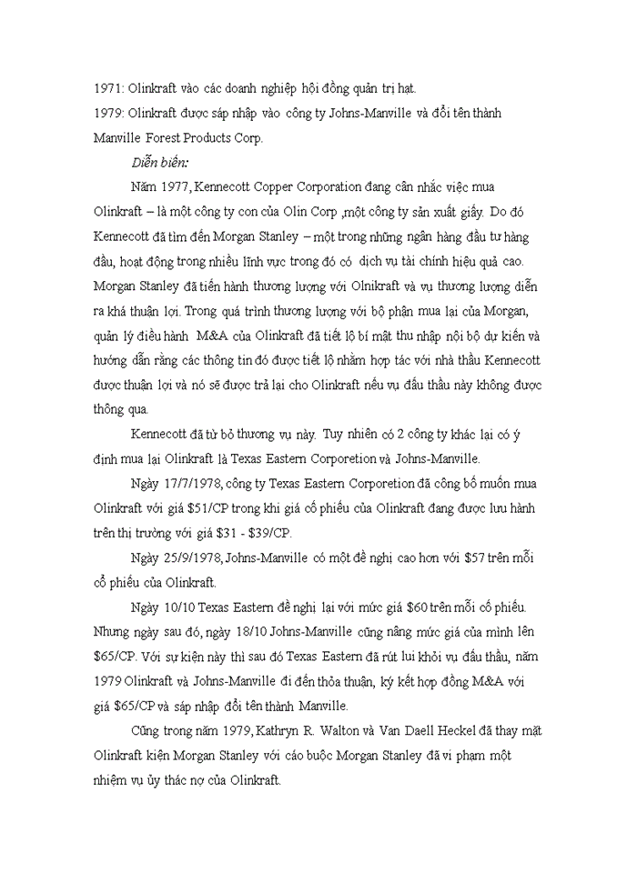 image for page Một số án lệ tiêu biểu trong chương 3 vấn đề pháp lý trong mua bán và sáp nhập doanh nghiệp