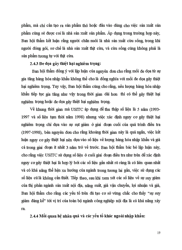 image for page Khái quát về tự vệ thương mại trong WTO và quá trình điều tra áp dụng biện pháp tự vệ đối với mặt hàng thịt cừu non tươi sống nhập khẩu từ New Zealand và Australia của Hoa Kỳ