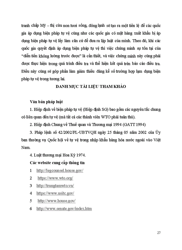 image for page Khái quát về tự vệ thương mại trong WTO và quá trình điều tra áp dụng biện pháp tự vệ đối với mặt hàng thịt cừu non tươi sống nhập khẩu từ New Zealand và Australia của Hoa Kỳ