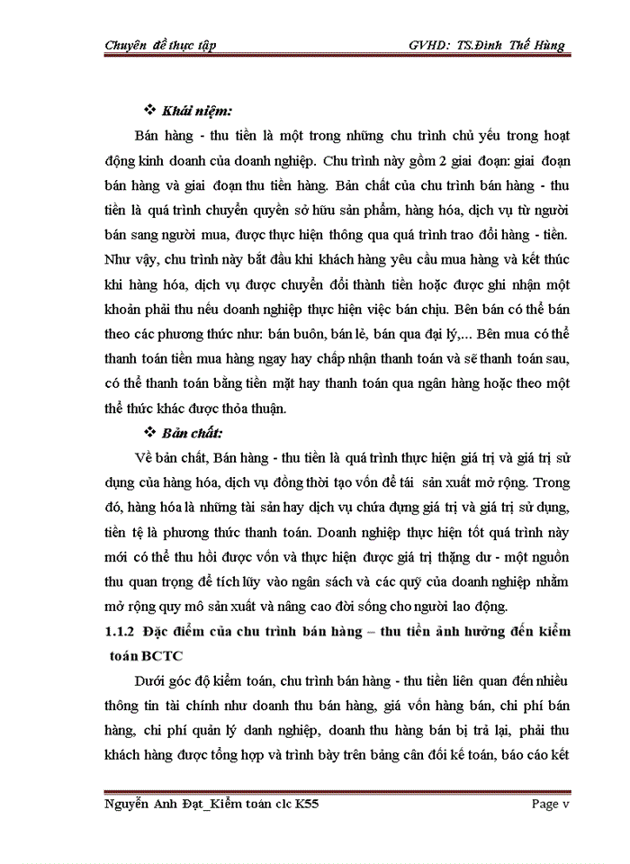 image for page Hoàn thiện quy trình kiểm toán chu trình bán hàng - thu tiền trong kiểm toán Báo cáo tài chính do công ty Trách nhiệm hữu hạn Kiểm toán và Tư vấn đầu tư tài chính Châu Á - FADACO thực hiện