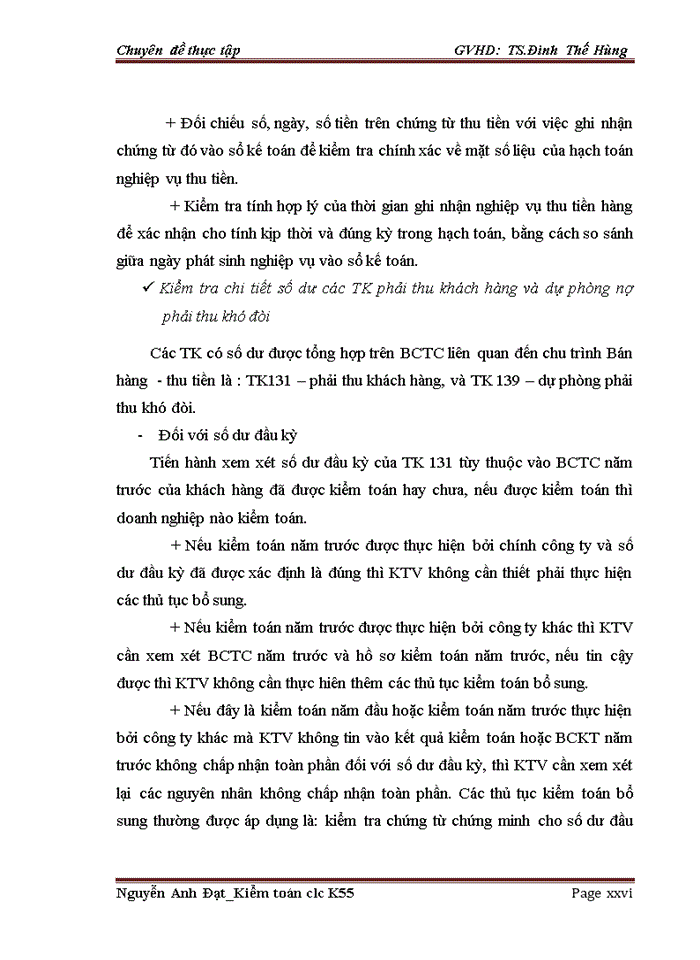 image for page Hoàn thiện quy trình kiểm toán chu trình bán hàng - thu tiền trong kiểm toán Báo cáo tài chính do công ty Trách nhiệm hữu hạn Kiểm toán và Tư vấn đầu tư tài chính Châu Á - FADACO thực hiện