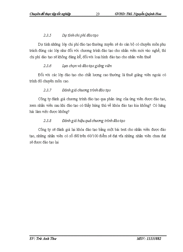 image for page Phương hướng xây dựng chương trình đào tạo và phát triển nguồn nhân lực của Công ty Cổ phần Nhựa OPEC