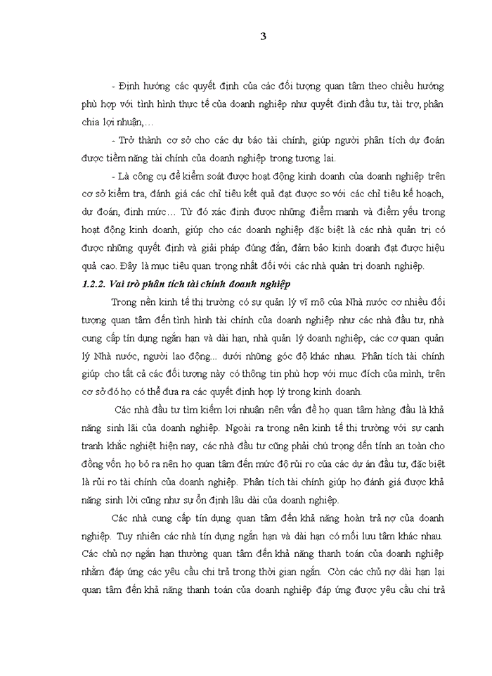 image for page Phân tích tình hình tài chính tại Công ty Trách nhiệm hữu hạn Việt Thông