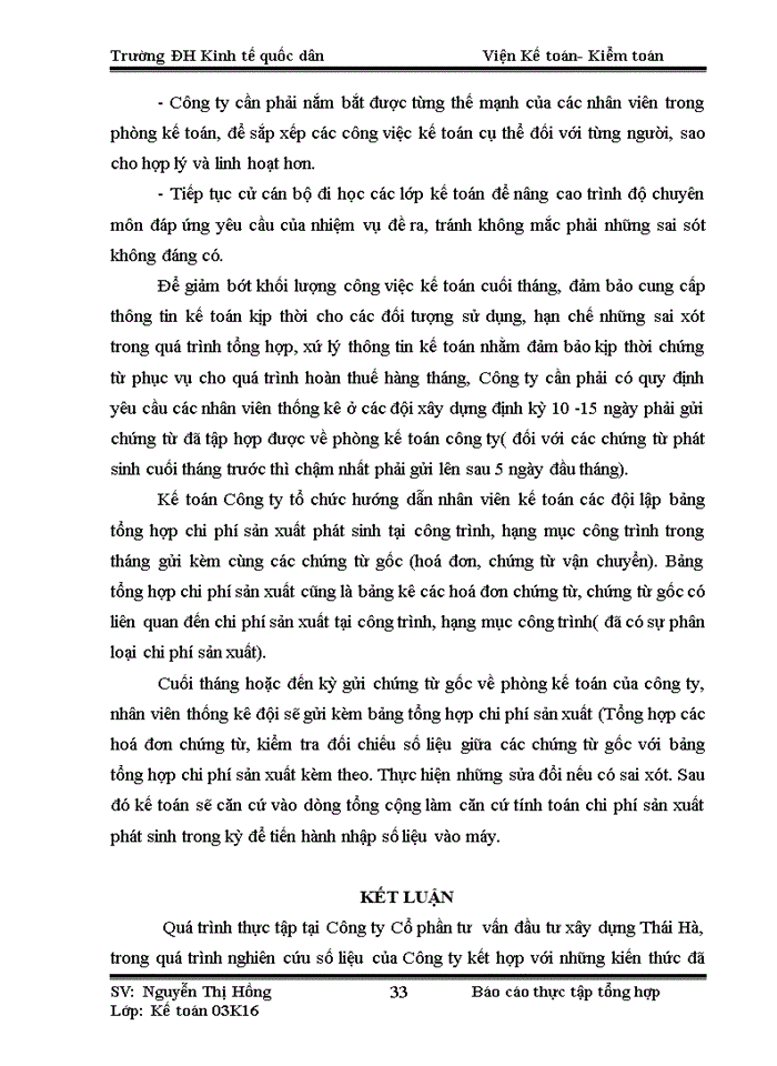 image for page Tổ chức bộ máy kế toán và hệ thống kế toán tại Công ty Cổ phần tư vấn đầu tư xây dựng Thái Hà