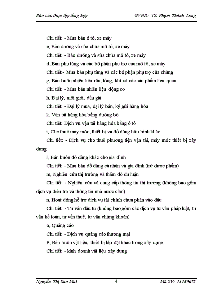 image for page Báo cáo tại Công ty Trách nhiệm hữu hạn Thương Mại Và Dịch Vụ Lộc An