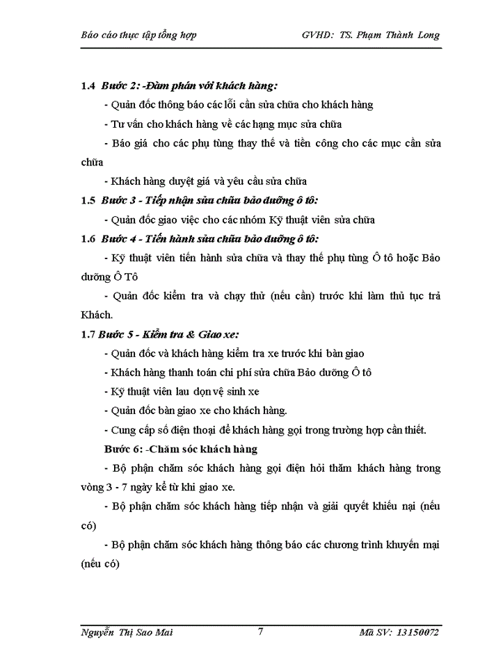 image for page Báo cáo tại Công ty Trách nhiệm hữu hạn Thương Mại Và Dịch Vụ Lộc An