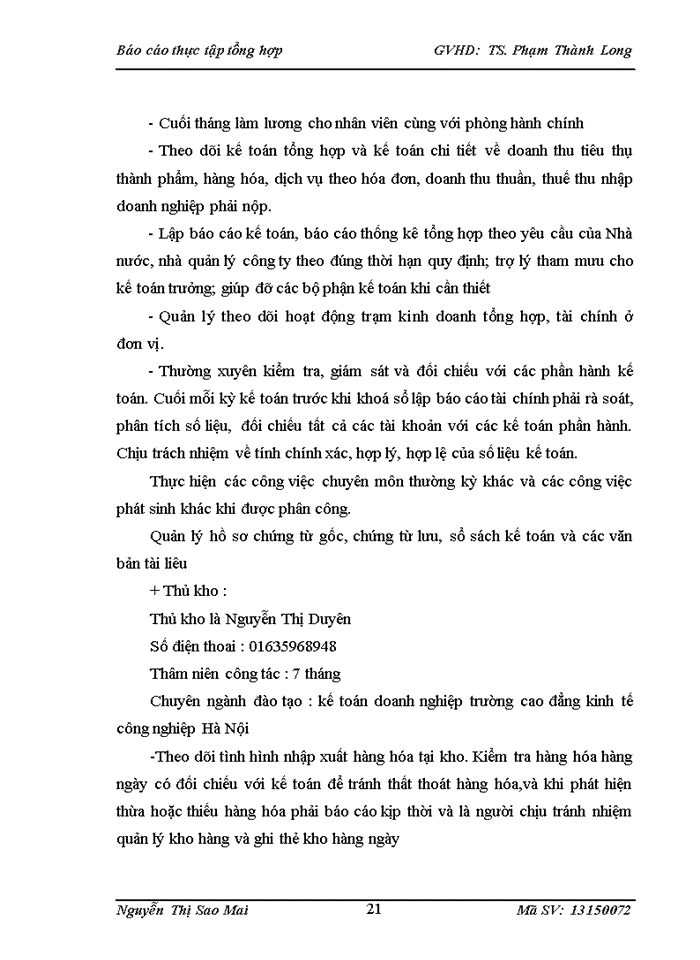 image for page Báo cáo tại Công ty Trách nhiệm hữu hạn Thương Mại Và Dịch Vụ Lộc An