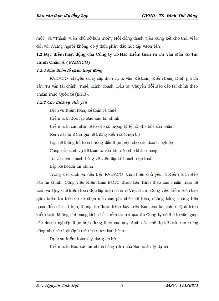 image for page Báo cáo tại Công ty Trách nhiệm hữu hạn Kiểm toán và Tư vấn Đầu tư Tài chính Châu Á