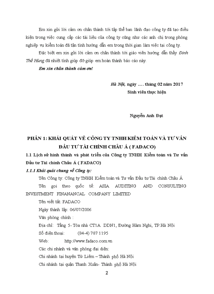 image for page Báo cáo tại Công ty Trách nhiệm hữu hạn Kiểm toán và Tư vấn Đầu tư Tài chính Châu Á