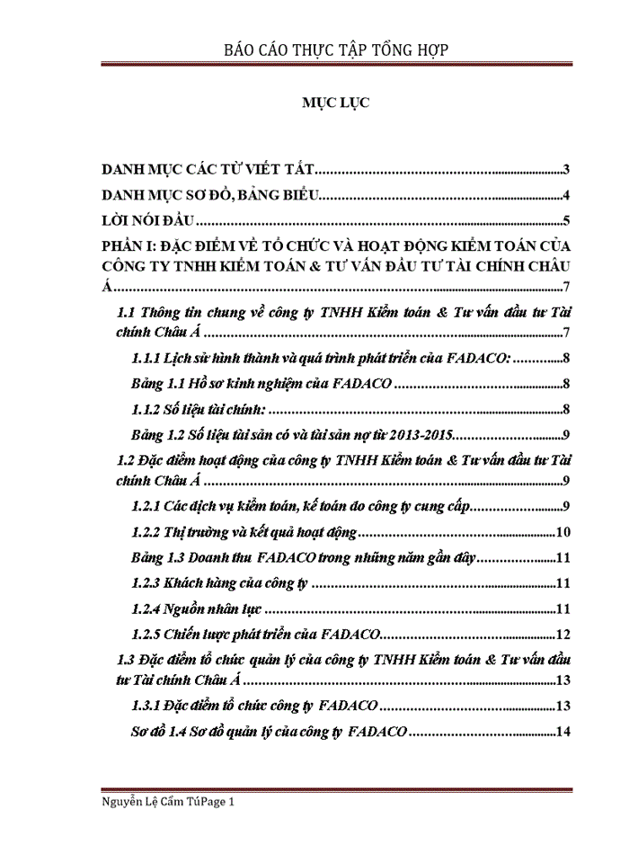 image for page Báo cáo tại Công ty Trách nhiệm hữu hạn Kiểm toán và Tư vấn Đầu tư Tài chính Châu Á