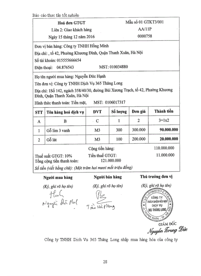 image for page Báo cáo tại CÔNG TY Trách nhiệm hữu hạn DỊCH VỤ 365 THĂNG LONG