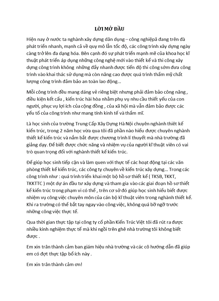 image for page Báo cáo THỰC TẬP TỐT NGHIỆP CHUYÊN NGHÀNH THIẾT KẾ KIẾN TRÚC