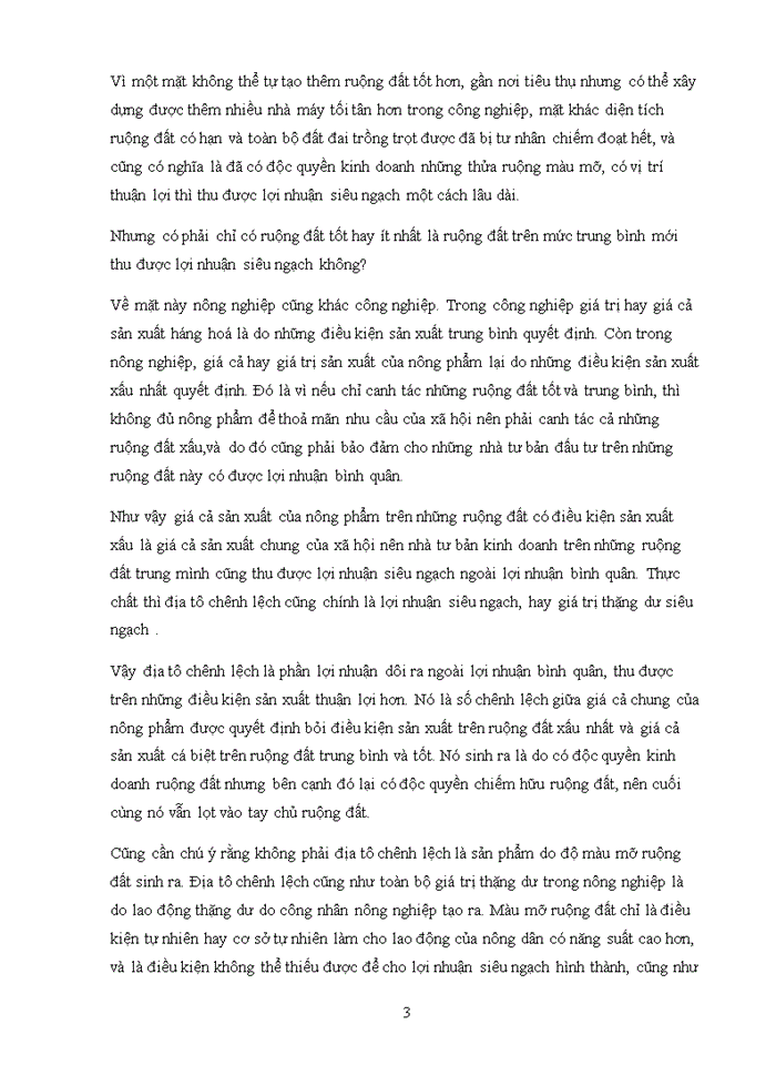image for page Triết mác Lý luận về địa tô của C Mác và sự vận dụng vào chính sách đất đai ở Việt Nam hiện nay