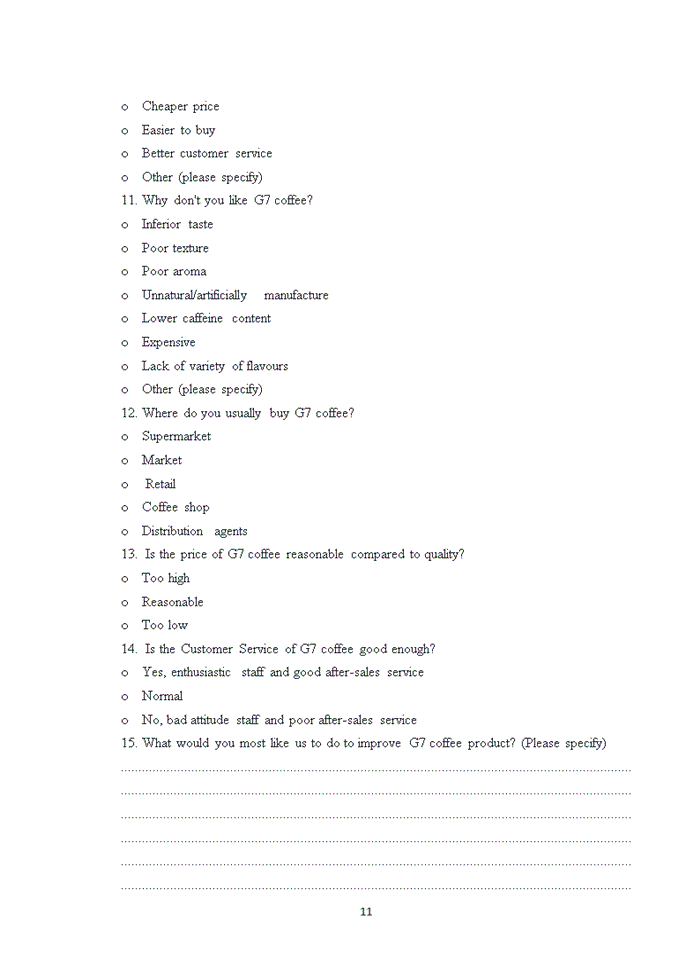 image for page FACTORS AFFECTING CUSTOMER SATISFACTION A CASE STUDY ON G7 COFFEE