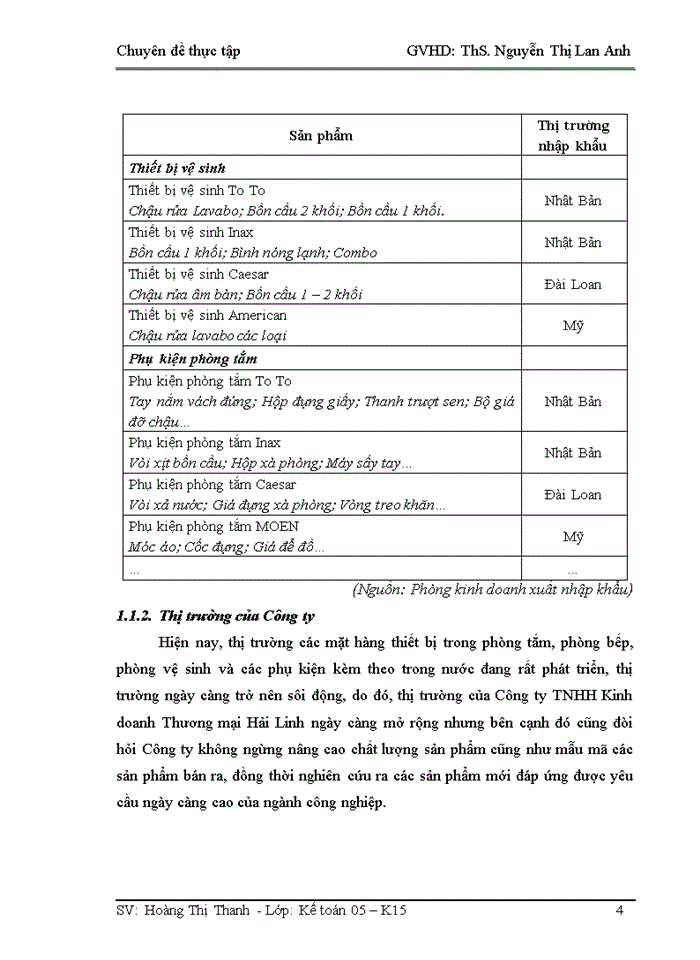 image for page HOÀN THIỆN KẾ TOÁN BÁN HÀNG TẠI CÔNG TY Trách nhiệm hữu hạn KINH DOANH THƯƠNG MẠI HẢI LINH