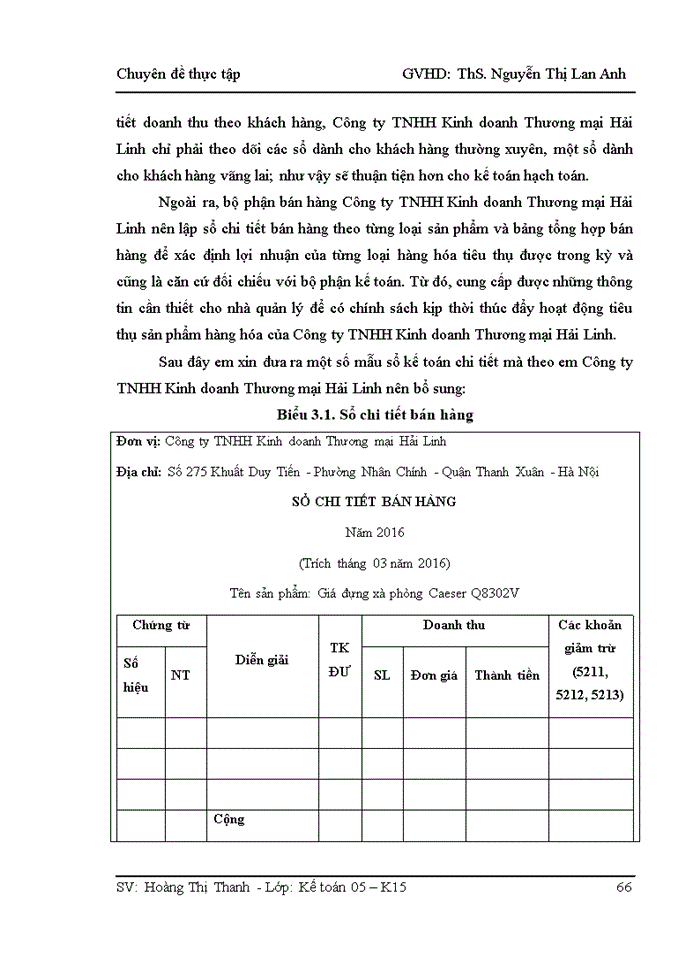 image for page HOÀN THIỆN KẾ TOÁN BÁN HÀNG TẠI CÔNG TY Trách nhiệm hữu hạn KINH DOANH THƯƠNG MẠI HẢI LINH