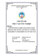 GIẢI PHÁP HOÀN THIỆN HOẠT ĐỘNG THẨM ĐỊNH GIÁ NHÀ XƯỞNG TẠI CÔNG TY CỔ PHẦN GIÁM ĐỊNH VÀ THẨM ĐỊNH TÀI SẢN VIỆT NAM