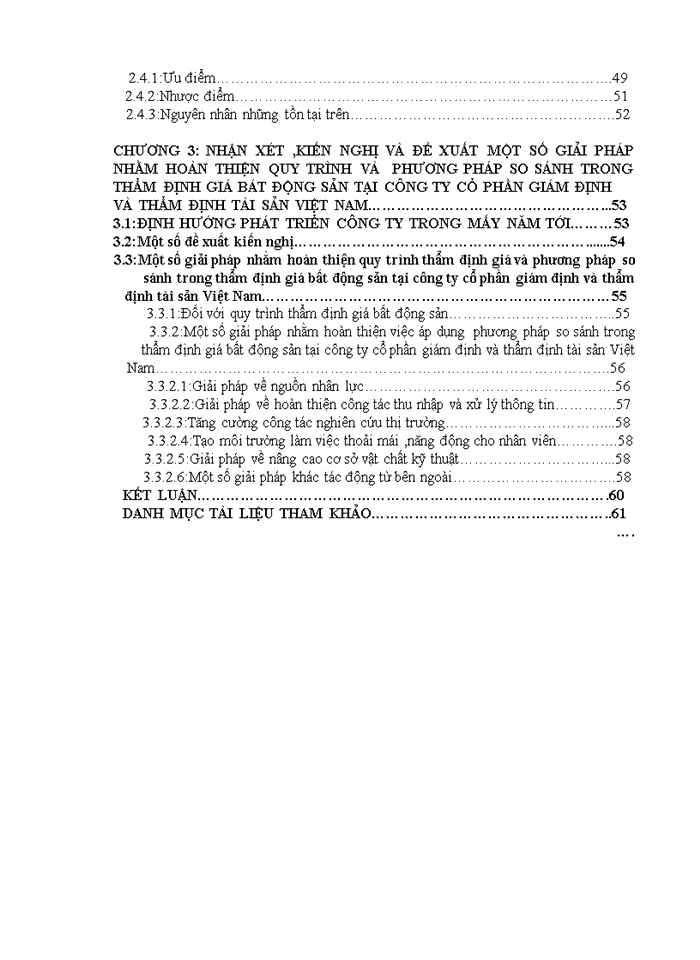 image for page Giải pháp hoàn thiện quy trình và phương pháp so sánh trong thẩm định giá bất động sản tại Công ty cổ phần giám định và thẩm định tài sản Việt Nam