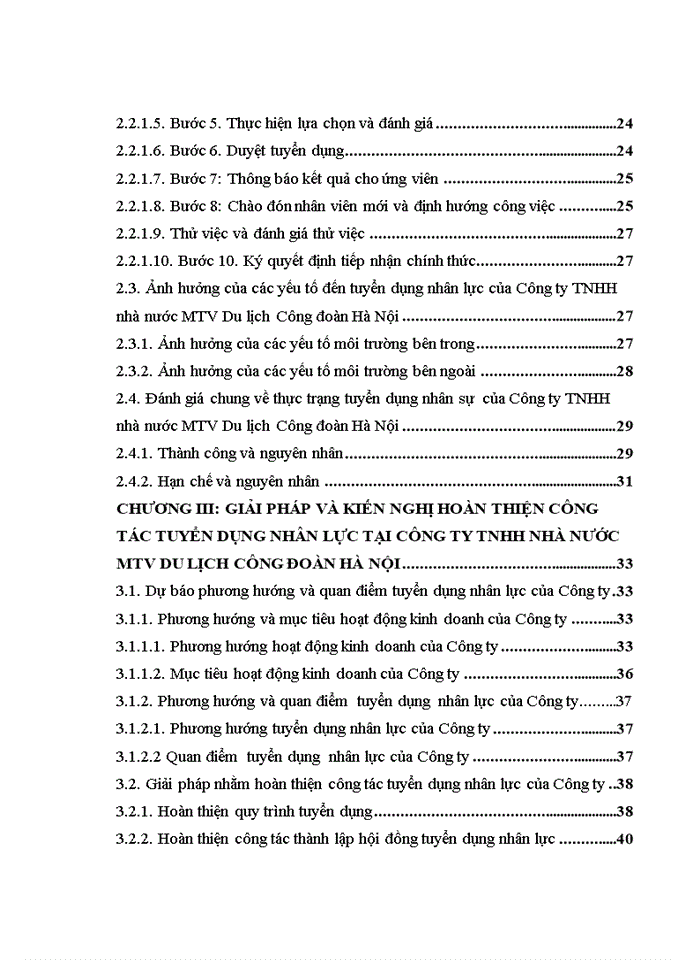 image for page HOÀN THIỆN CÔNG TÁC TUYỂN DỤNG NHÂN LỰC TẠI CÔNG TY Trách nhiệm hữu hạn NHÀ NƯỚC MTV DU LỊCH CÔNG ĐOÀN HÀ NỘI