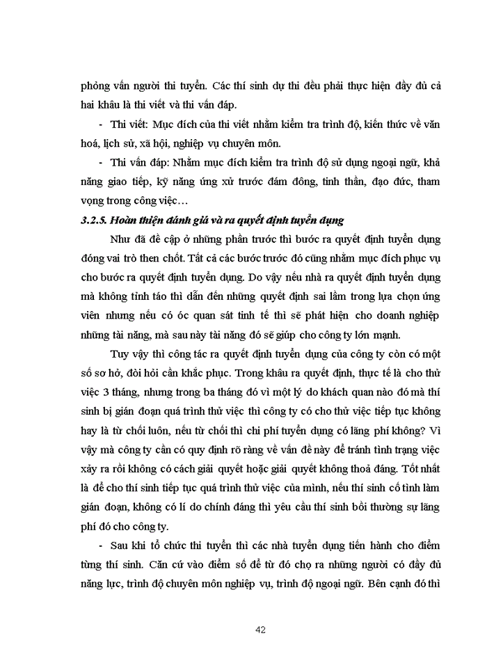image for page HOÀN THIỆN CÔNG TÁC TUYỂN DỤNG NHÂN LỰC TẠI CÔNG TY Trách nhiệm hữu hạn NHÀ NƯỚC MTV DU LỊCH CÔNG ĐOÀN HÀ NỘI