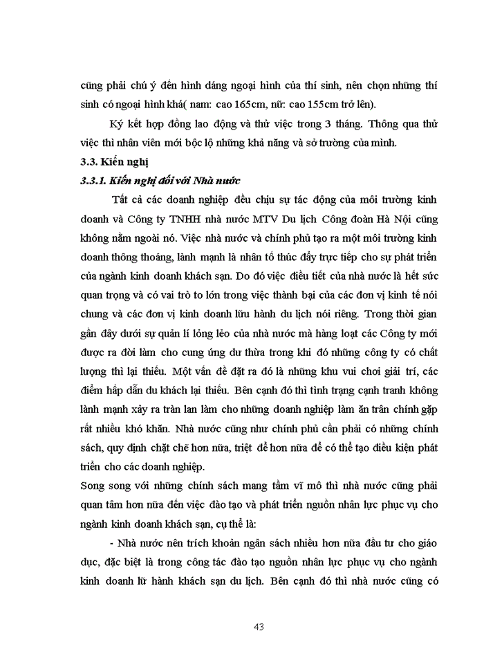 image for page HOÀN THIỆN CÔNG TÁC TUYỂN DỤNG NHÂN LỰC TẠI CÔNG TY Trách nhiệm hữu hạn NHÀ NƯỚC MTV DU LỊCH CÔNG ĐOÀN HÀ NỘI