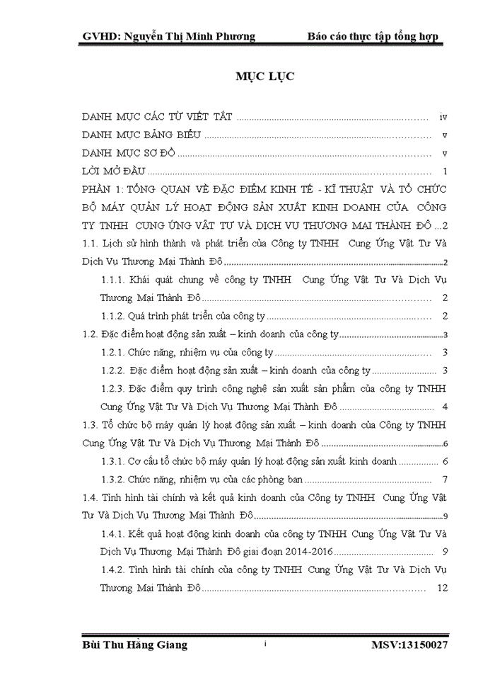 image for page Báo cáo tại CÔNG TY Trách nhiệm hữu hạn CUNG ỨNG VẬT TƯ VÀ DỊCH VỤ THƯƠNG MẠI THÀNH ĐÔ