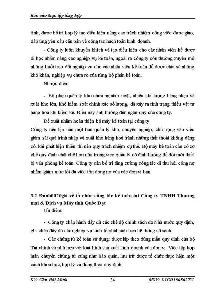 image for page Tổ chức bộ máy kế toán và hệ thống kế toán tại công ty Trách nhiệm hữu hạn Thương mại Dịch vụ Quốc Đạt