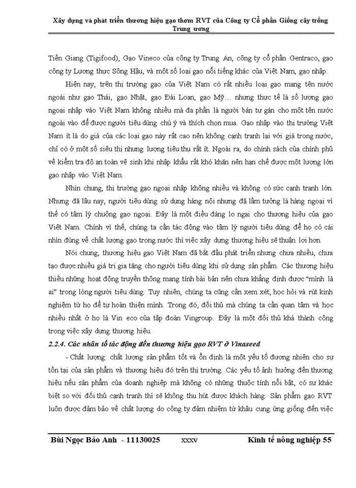 image for page XÂY DỰNG VÀ PHÁT TRIỂN THƯƠNG HIỆU GẠO THƠM RVT CỦA CÔNG TY CỔ PHẦN GIỐNG CÂY TRỒNG TRUNG ƯƠNG