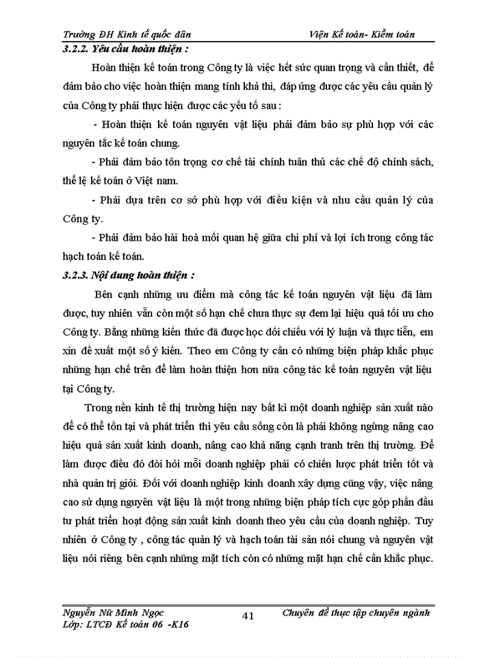 image for page Hoàn thiện kế toán nguyên vật liệu tại Công ty Cổ phần xây dựng Chí Dũng