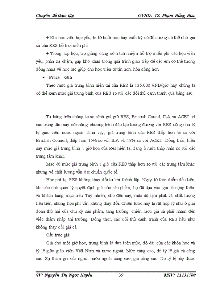 image for page Giải pháp hoàn thiện hoạt động chăm sóc khách hàng của trung tâm anh ngữ RES