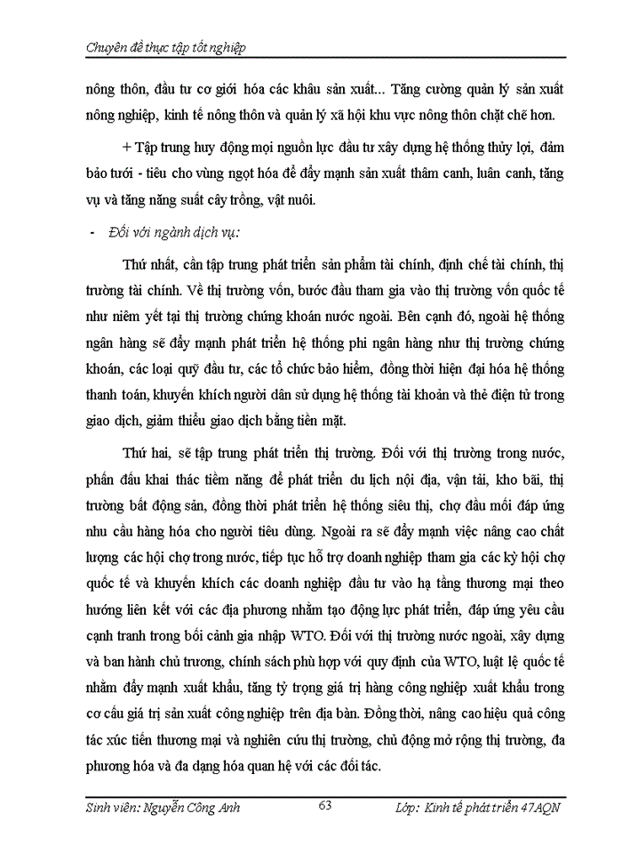image for page Định hướng và giải pháp chuyển dịch cơ cấu ngành kinh tế trên địa bàn Thành phố Hà Nội đến năm 2020