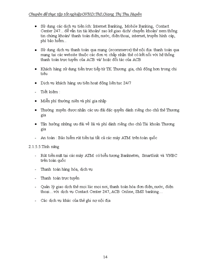 image for page PHÂN TÍCH QUY TRÌNH NGHIỆP VỤ MỞ THẺ GHI NỢ TẠI NGÂN HÀNG Á CHÂU